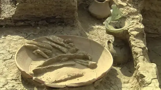 Ancient tomb of wealthy warrior and his family from 1,500 years ago discovered in ancient Russian city