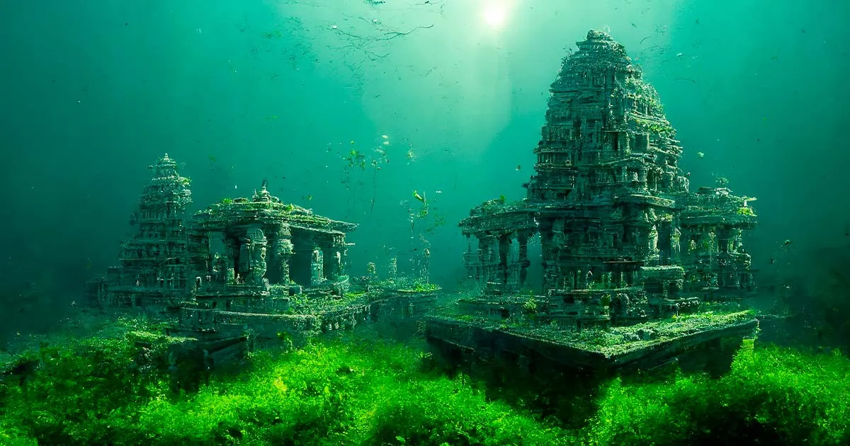 Ancient Submerged Building Revealed After Millions of Years: Dive Into the Mystery!