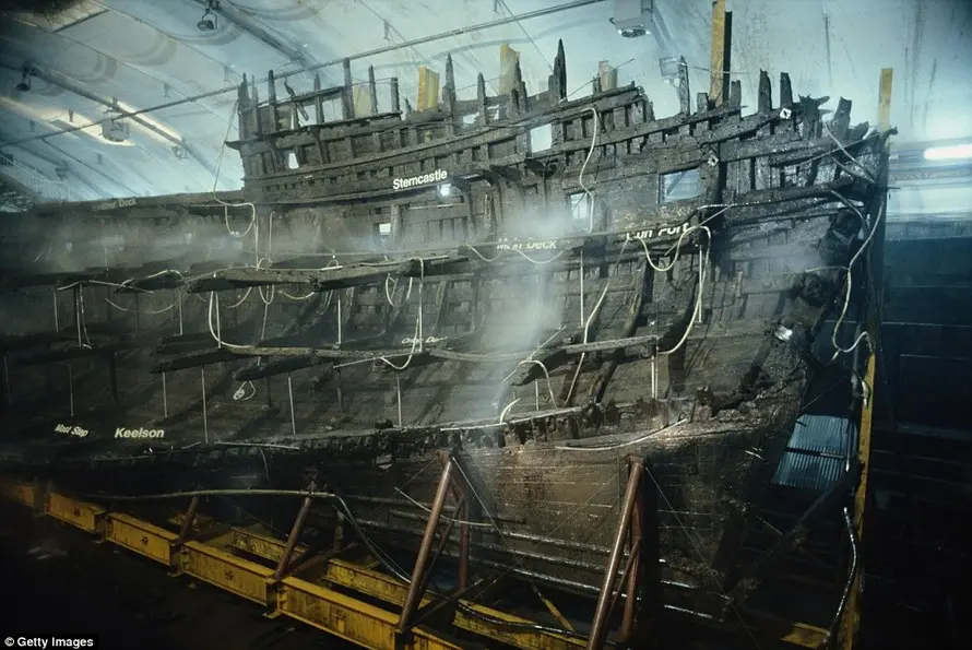 Mary Rose: From Majestic Warship to Sunken Treasure Beneath the Waves