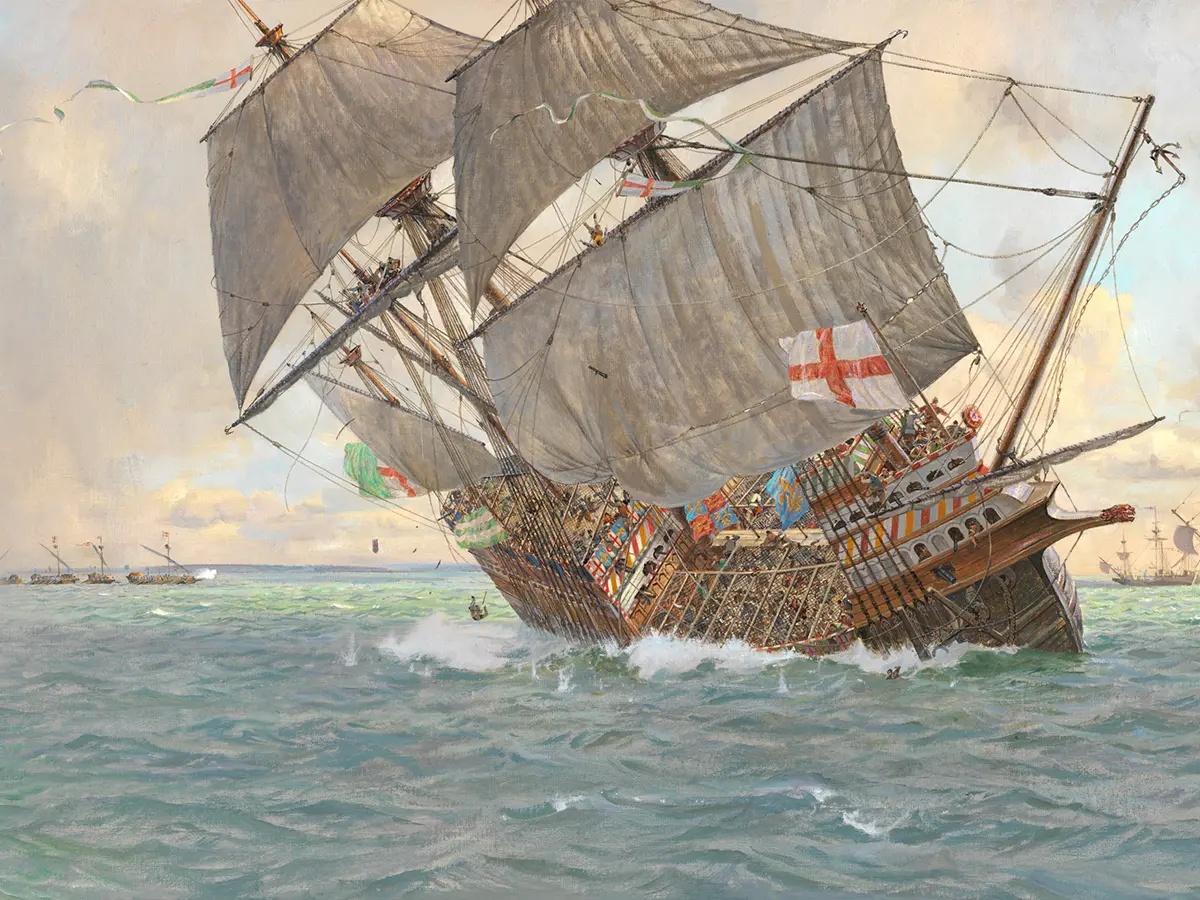 Mary Rose: From Majestic Warship to Sunken Treasure Beneath the Waves