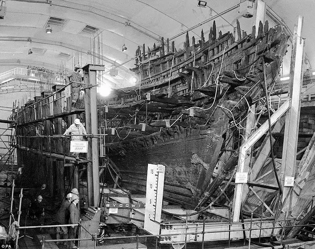 Mary Rose: From Majestic Warship to Sunken Treasure Beneath the Waves